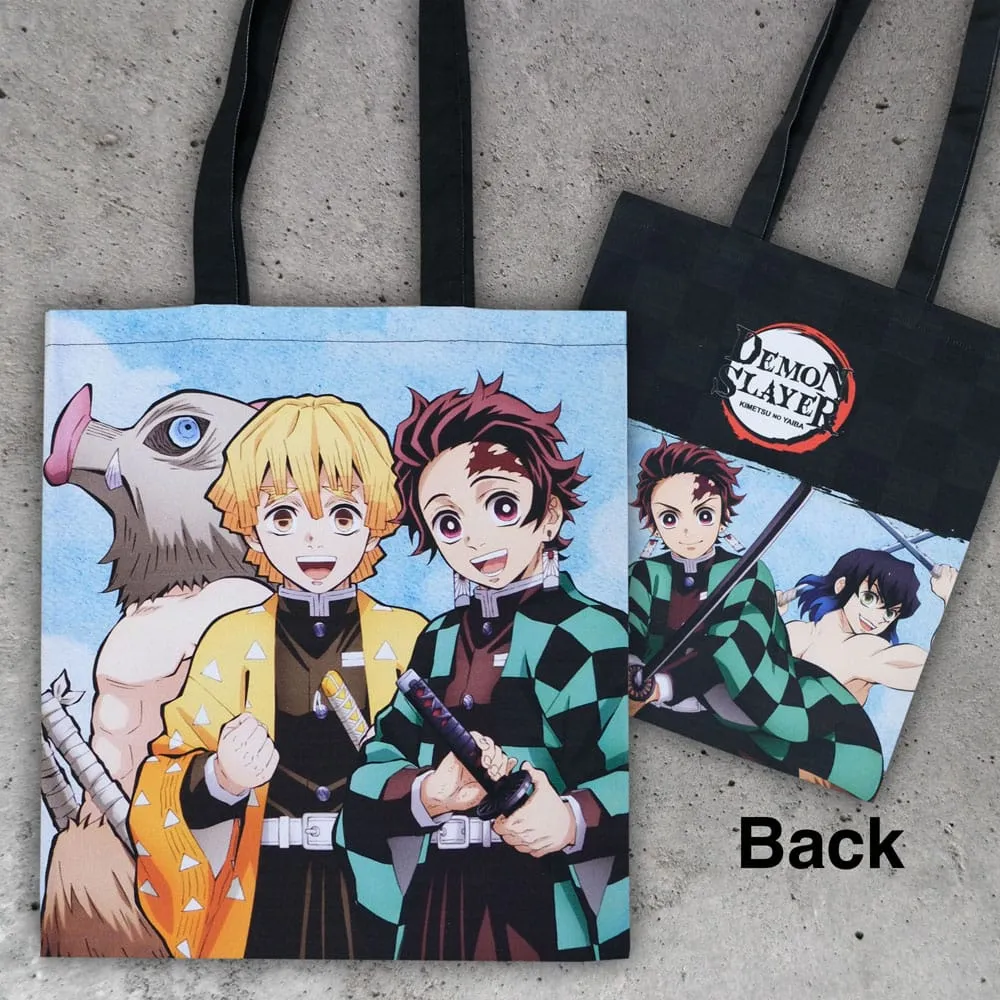 Demon Slayer: Kimetsu no Yaiba Tote Bag Inosuke  Zenitsu  Tanjiro